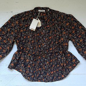 DOÊN, LAYNE TOP -- NEUTRE JARDIN DE PAPILLONS (Size S)